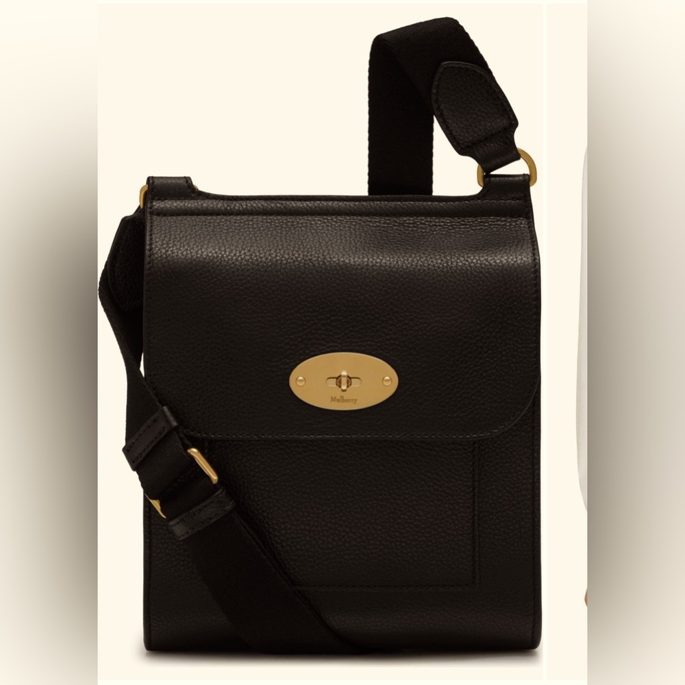 Mulberry Black Leather Men's Bag